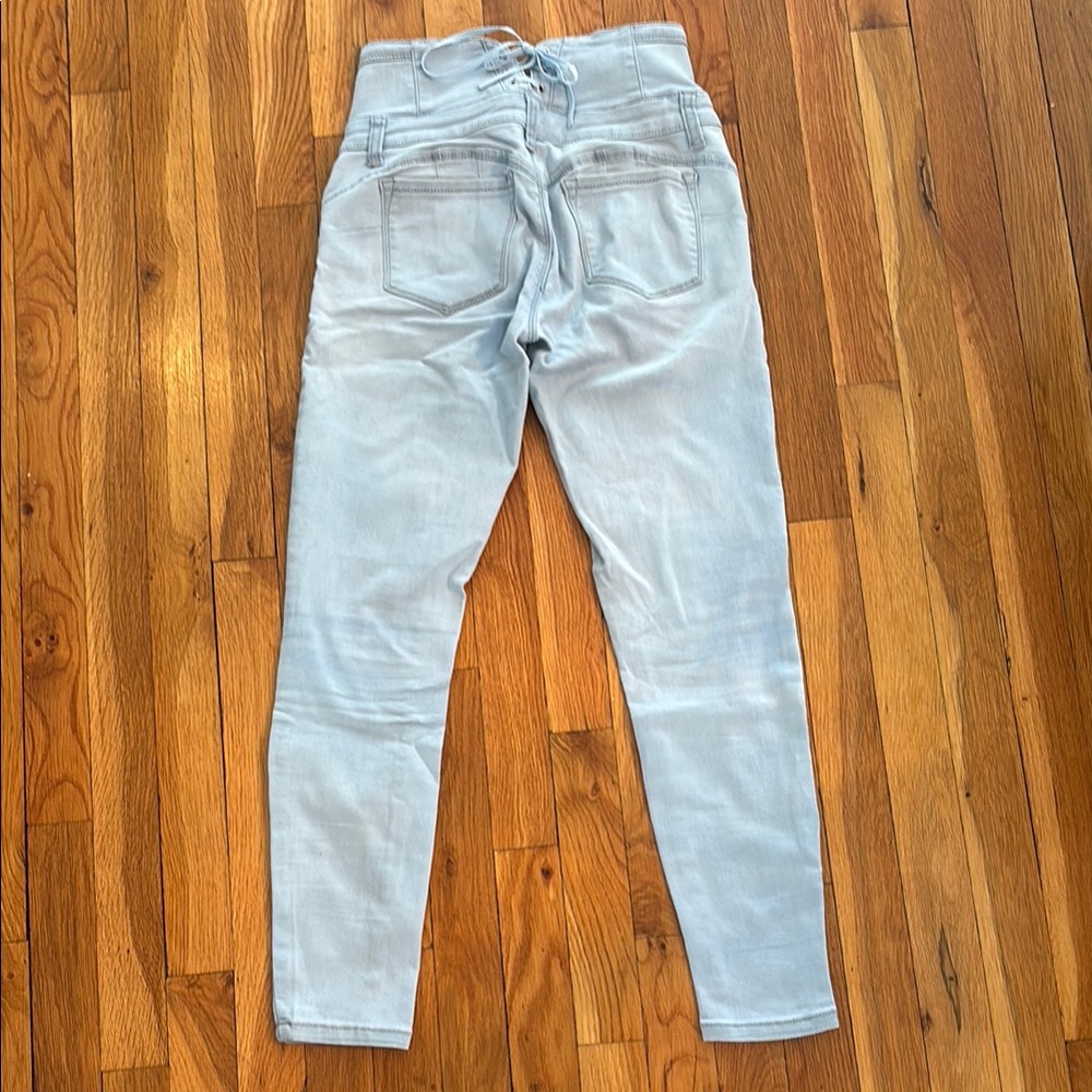 Light blue High-Waisted Women Jeans